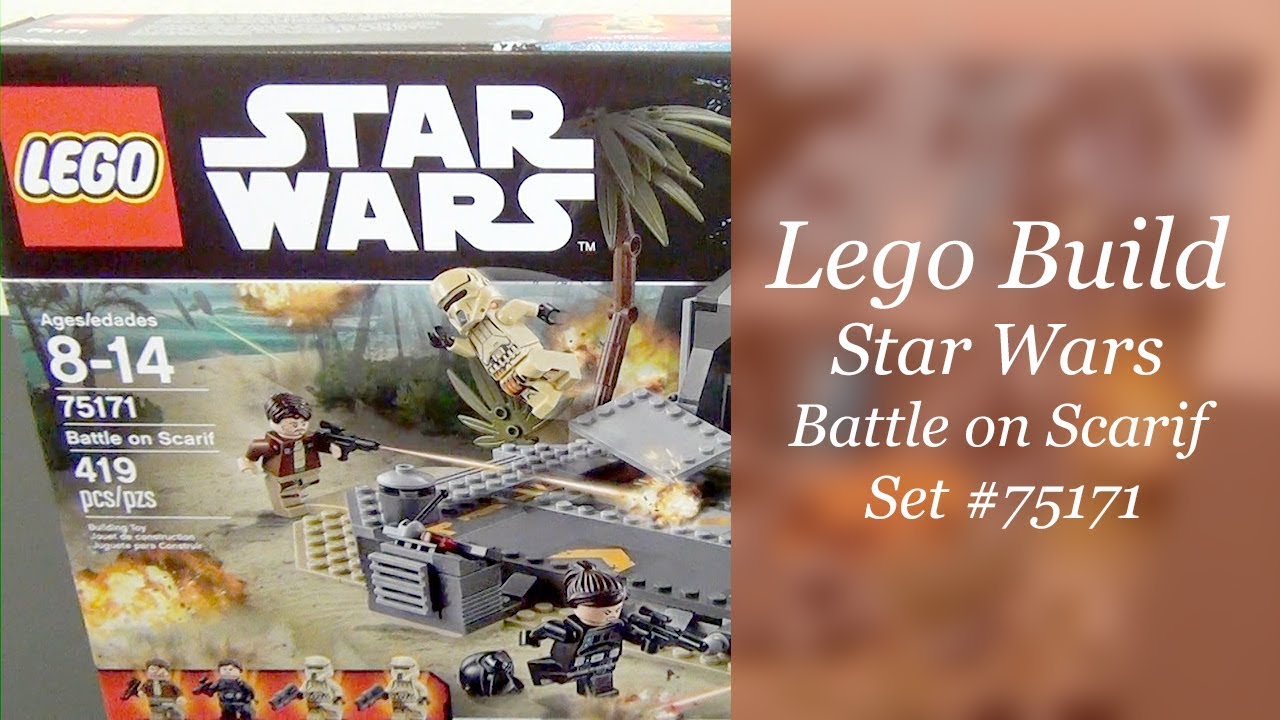 LEGO Star Wars Build - Battle On Scarif Set #75171