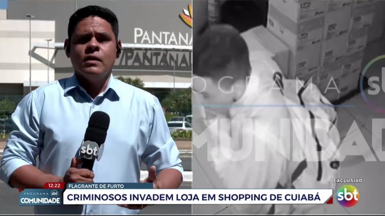 EXCLUSIVO: Veja como furtaram milhões em uma joalheria no Shopping Pantanal em Cuiabá |Arthur Garcia