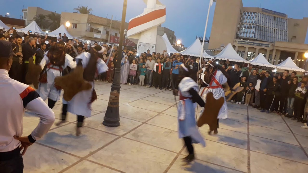 اروقاس الفلكلورية جانت في  مشاركة فرقة اروقاس  في المهرجان للفن التقليدي والصناعة التقليدية في حسي م
