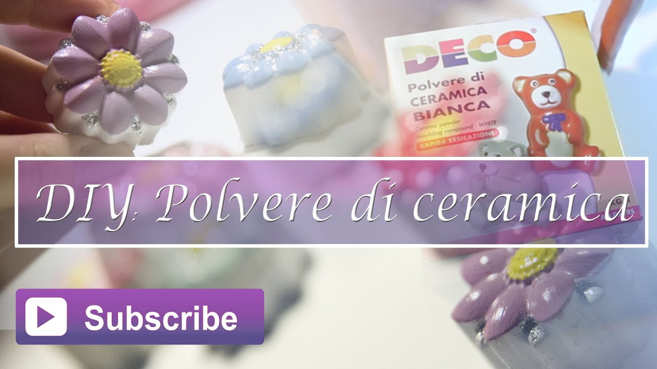 DIY: Polvere di ceramica/Gesso ceramico ● Creazioni ●