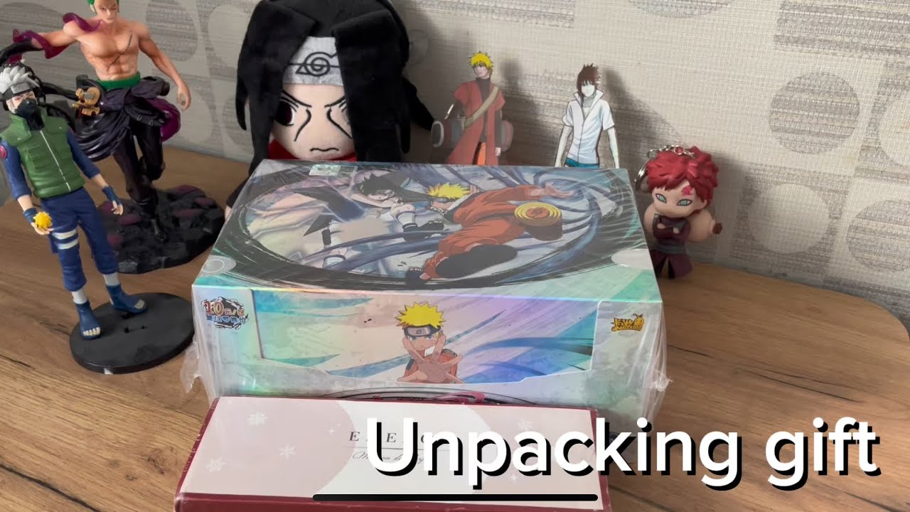 ✨ Распаковка подарка от подписчиков - карты по аниме Naruto ✨