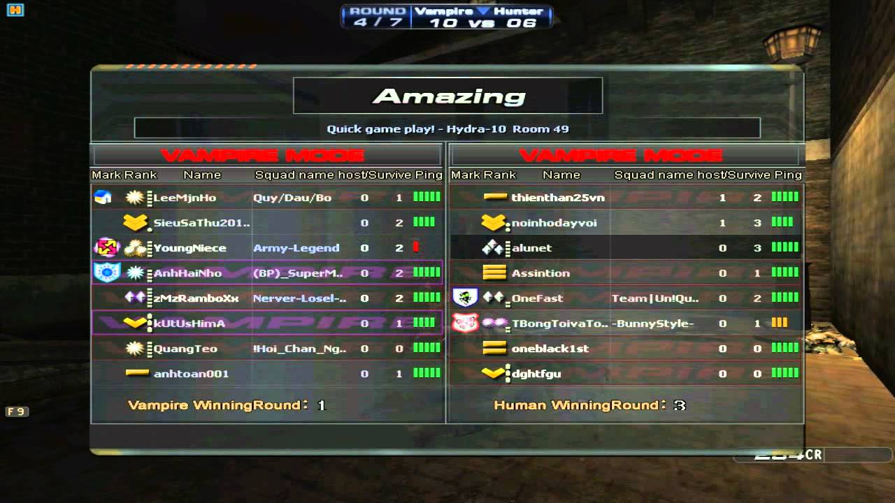 SuddenAttack SEA Vampire London