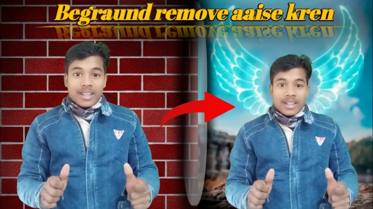 Remove thumbnail begraund byalok baghel