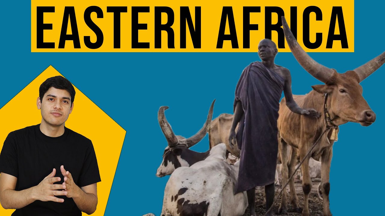 Eastern Africa Map | पूर्वी अफ्रीका का मानचित्र | Trick It