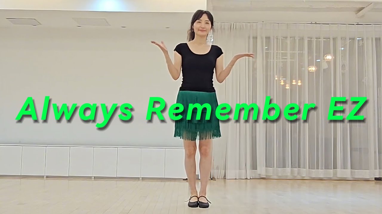 Always Remember EZ LINE DANCE | 올웨이즈 리멤버 이지 라인댄스 | Absolute Beginner | Jun Chung | Tutorial