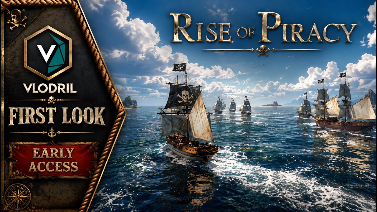 Rise of Piracy wczesny dostęp: pierwsze wrażenie &ndash; rozgrywka w pirackim otwartym świecie 4K