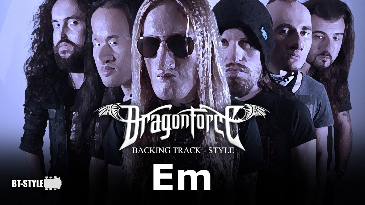 Backing Track - Dragon Force - Style ( Em )