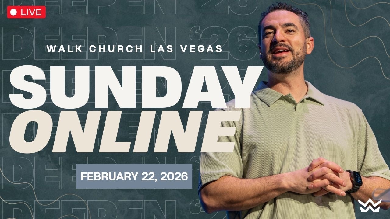 Join us LIVE at WALK Church (10:00AM) as we conclude our DEEPEN series! Feb 22, 2025 #WALKChurch