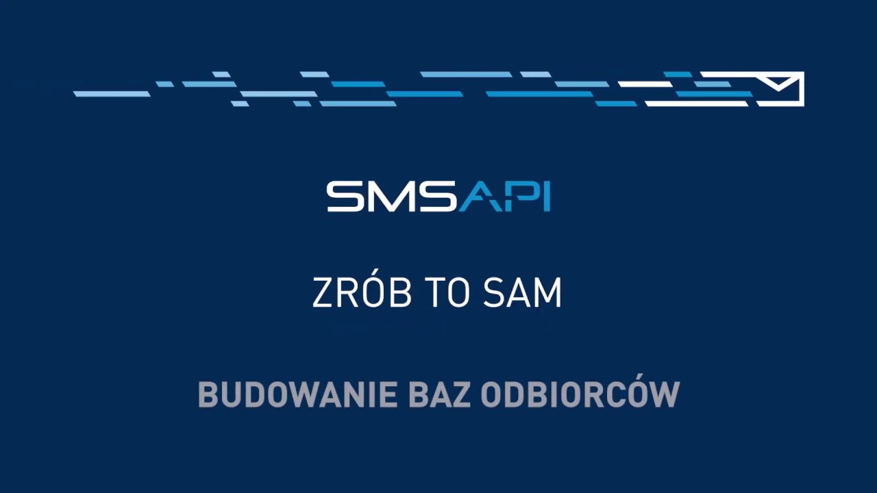Budowanie własnej bazy odbiorc&oacute;w | Poradnik SMS API Zr&oacute;b to sam