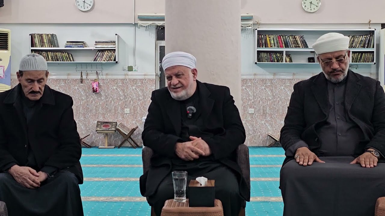 لقاء خاص في جامع الرحيم - مدينة الموصل الثلاثاء 14 رجب 1446 هـ/يوافقه 14-1-2025 م.