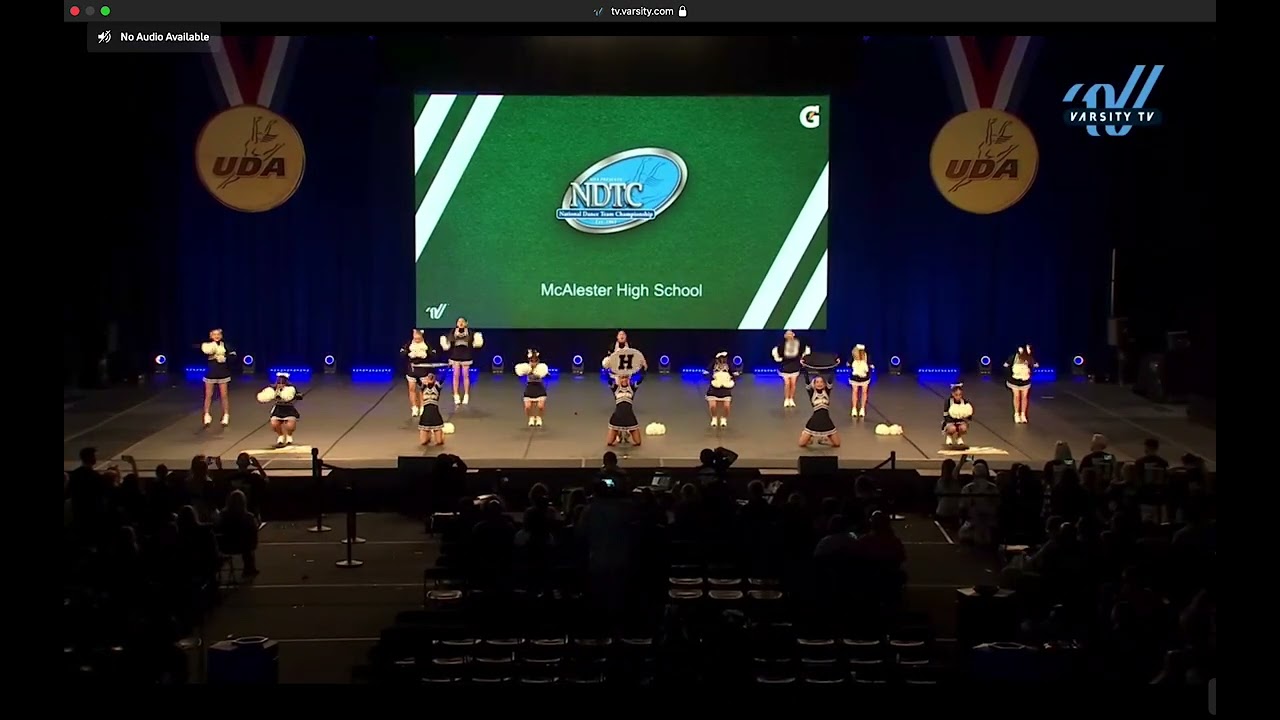 2025 GD Semis McAlester Varsity Pom