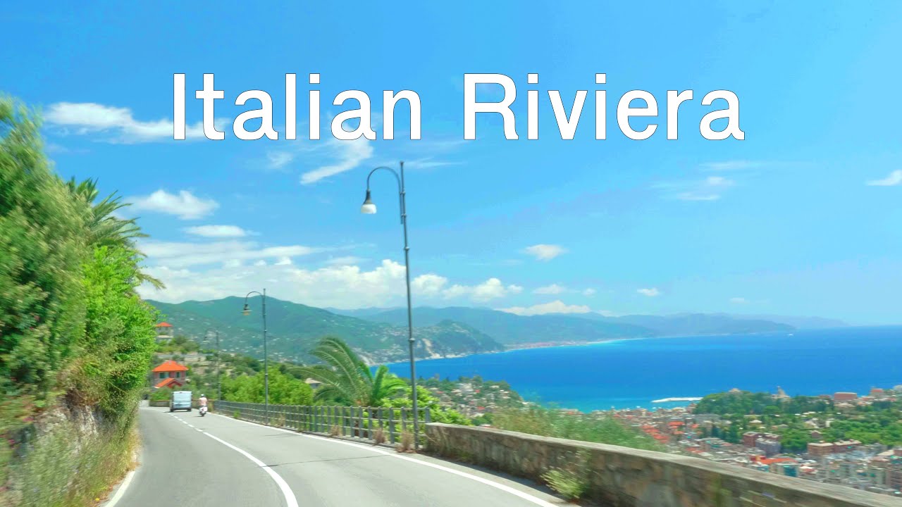🇮🇹 🚗 Italian Riviera, Italy (IT), 2021, scenic driving tour