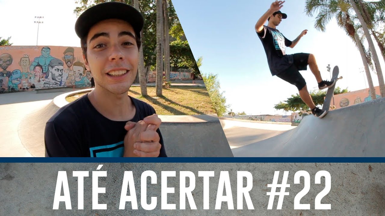 ATÉ ACERTAR BLUNT FLIP COM BRENO!