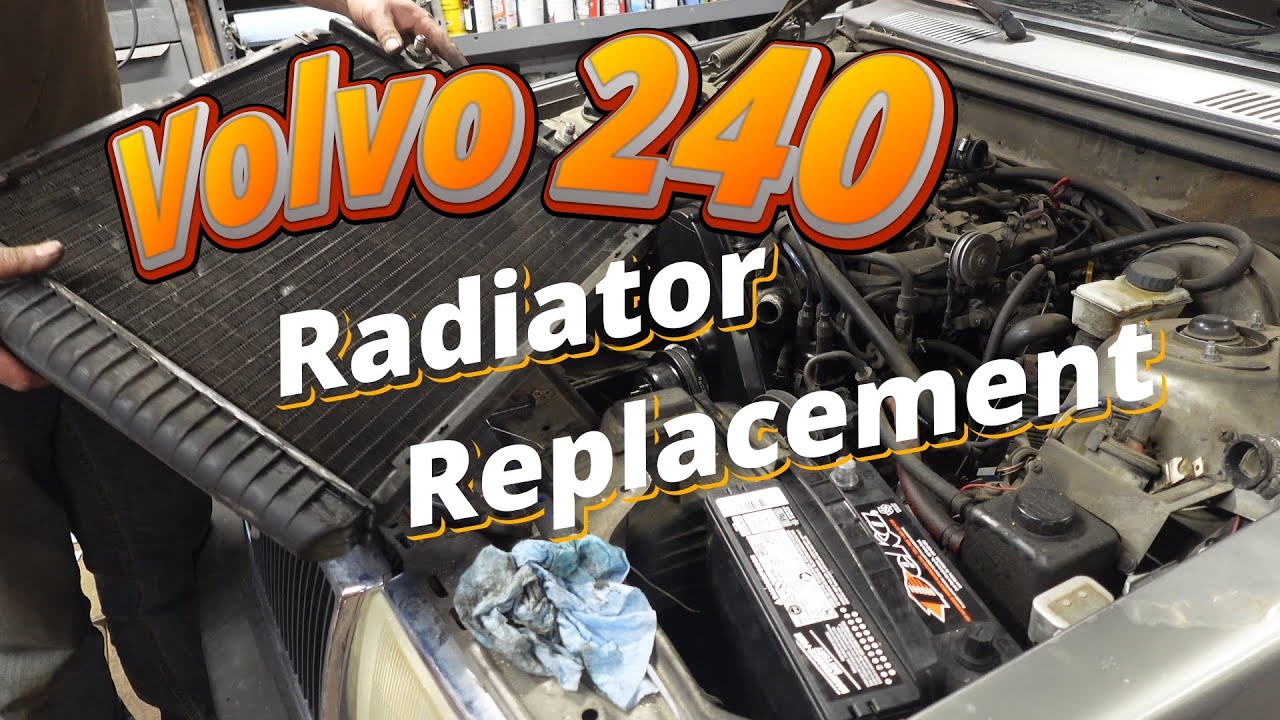 Volvo 240 Radiator Replacement
