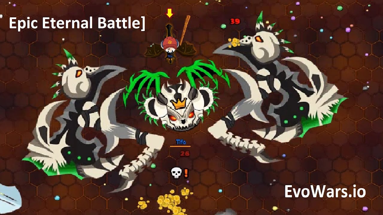 EvoWars.io (TEAM) [Epic Eternal Battle] 38/38 [MEGAVOLUTION II]