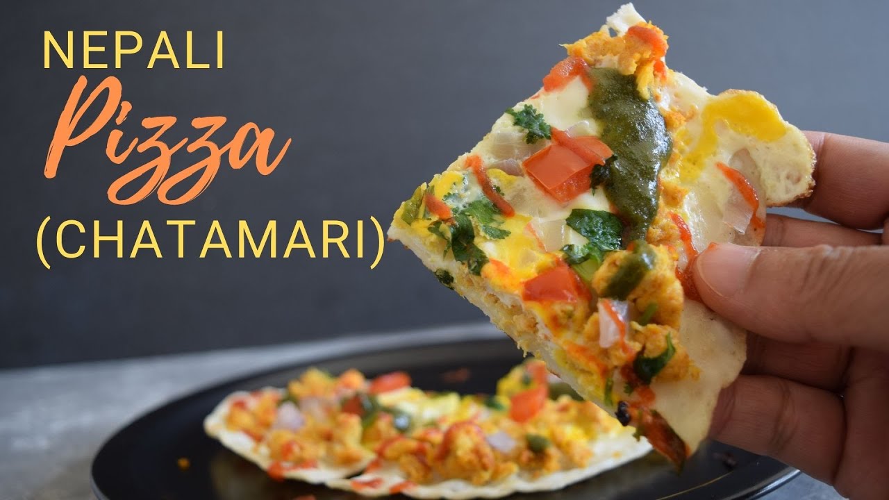 Chatamari Recipe | Instant Nepali Pizza