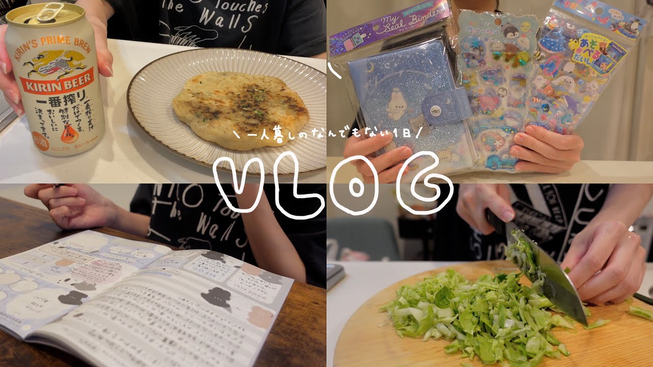 【vlog】一人暮らしのなんでもない夜の日常🌙