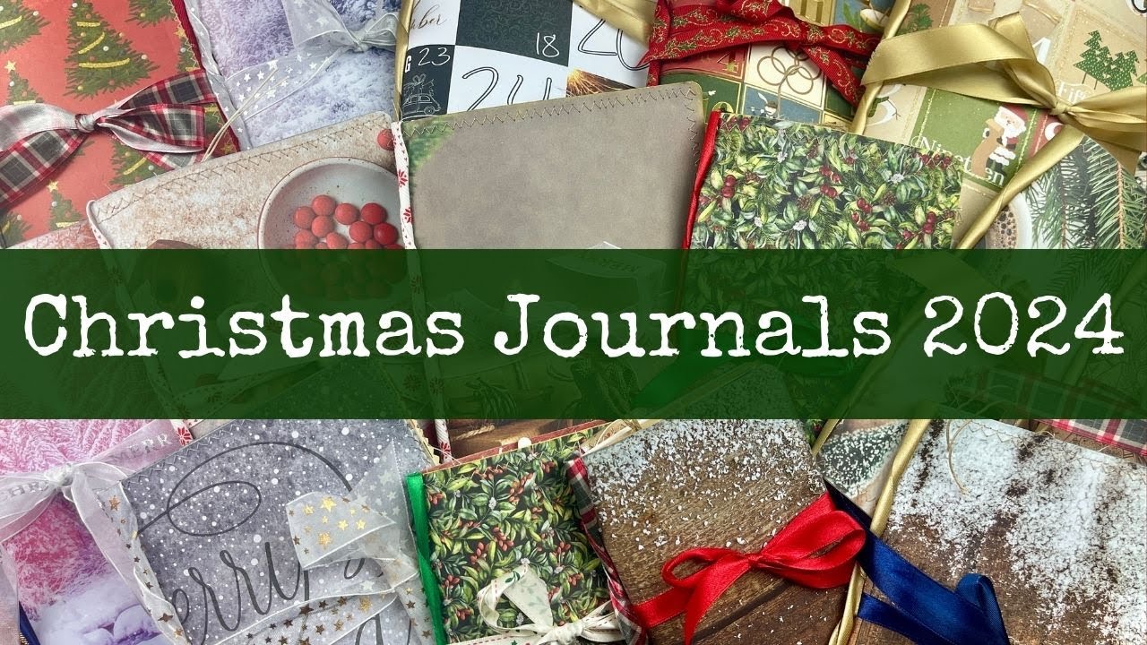 Christmas Junk Journals | 2024 | Making of and Flipthrough | ms.paperlover