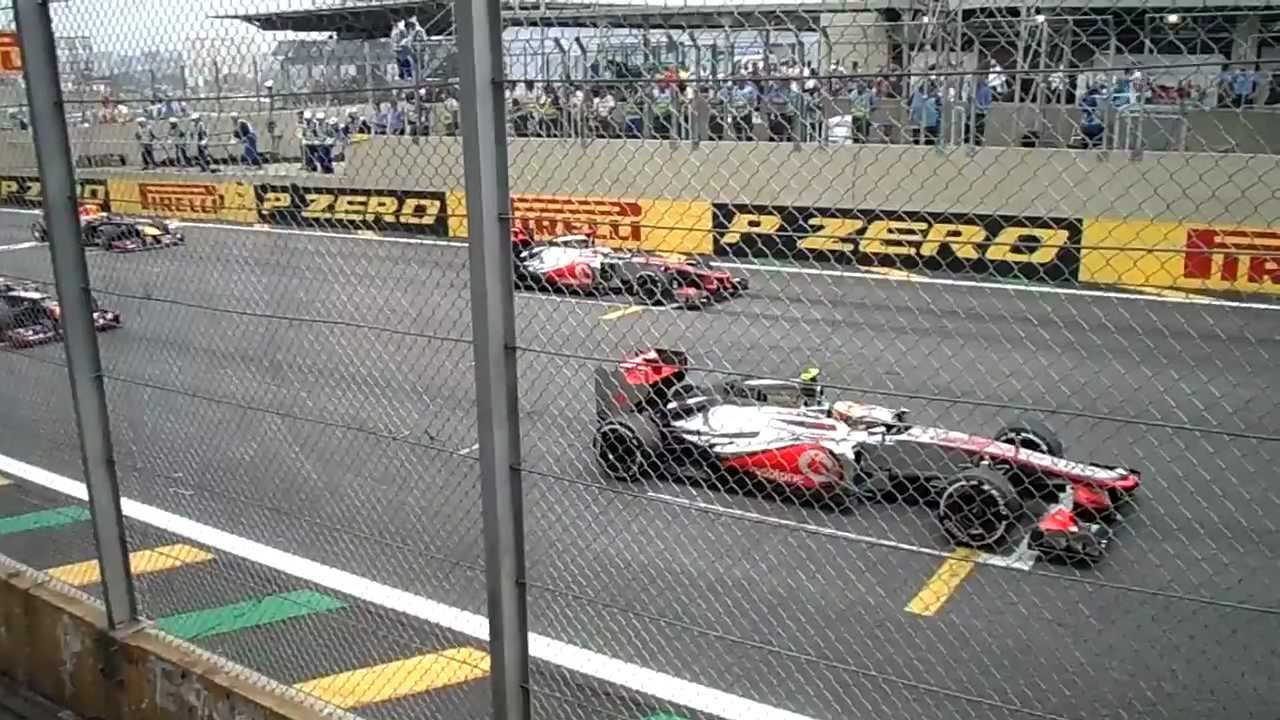 Largada F1 Brasil 2012