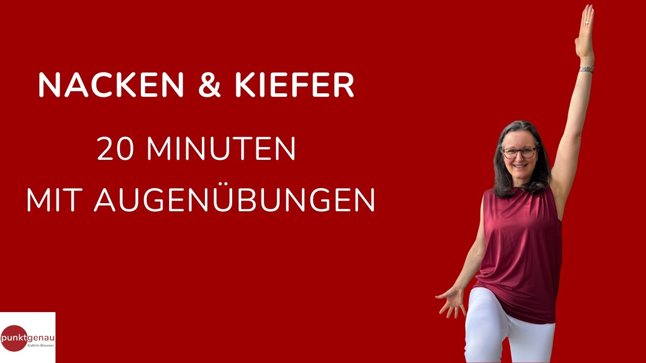 Nacken, Kiefer, Augen