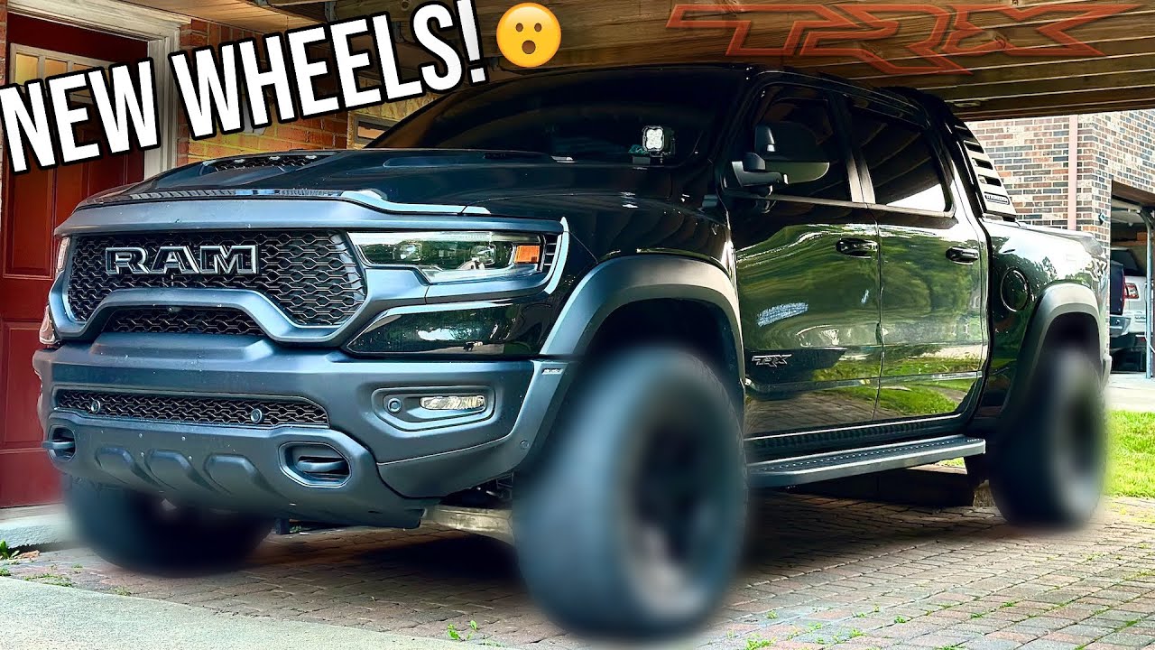 New RAM TRX Wheels That Redefine RUGGED! Blaque Diamond BD-O801!