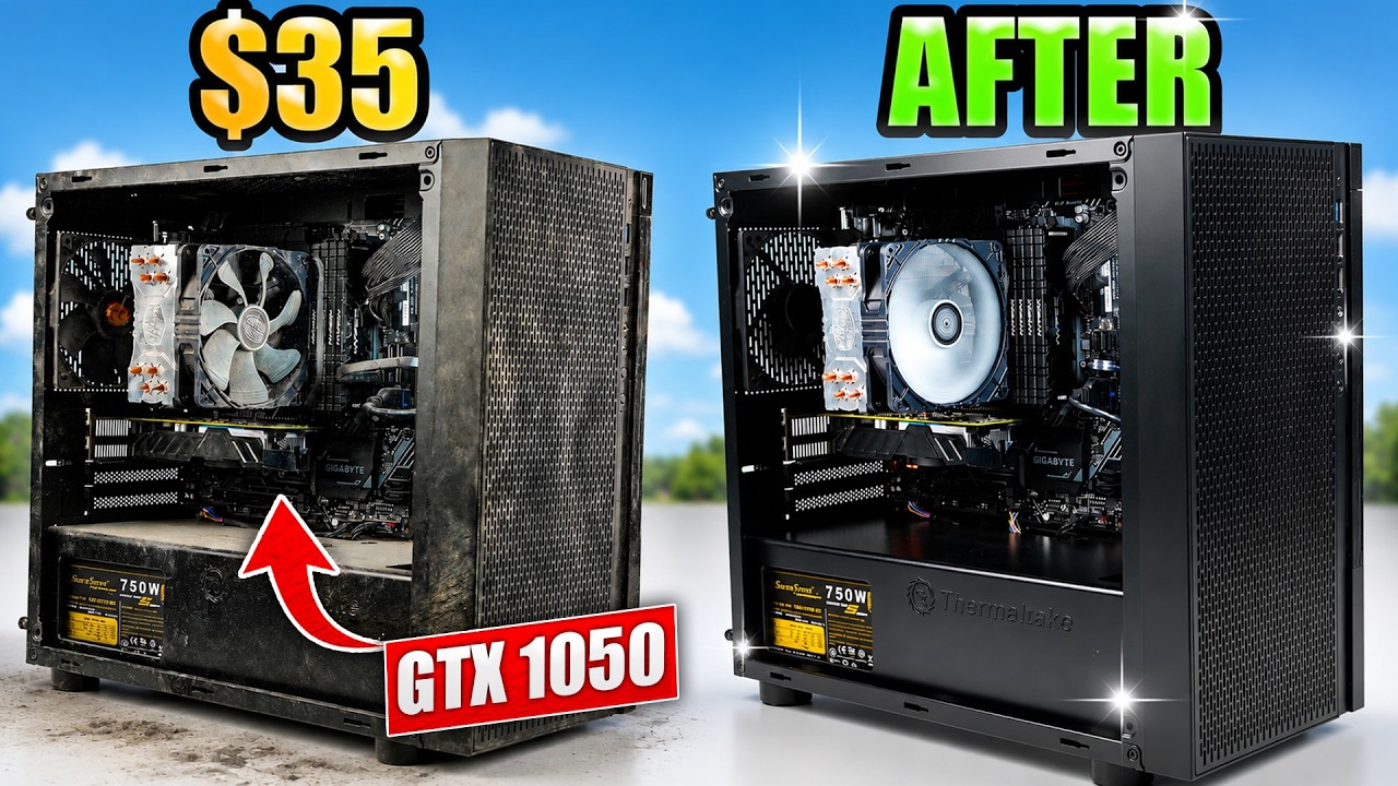 I Bought a BROKEN $35 Gaming PC on Facebook Marketplace (Full Restoration)