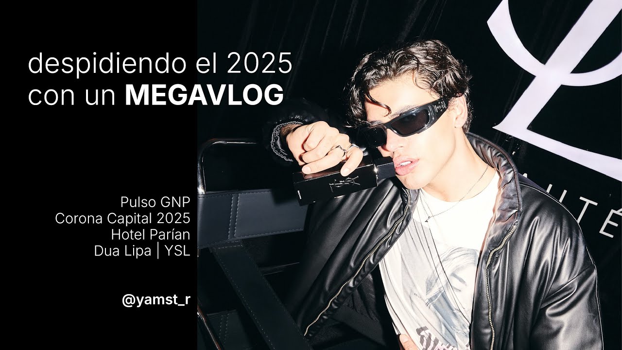 despidiendo el 2025: festivales, amigos, staycations y conciertos | MEGAVLOG