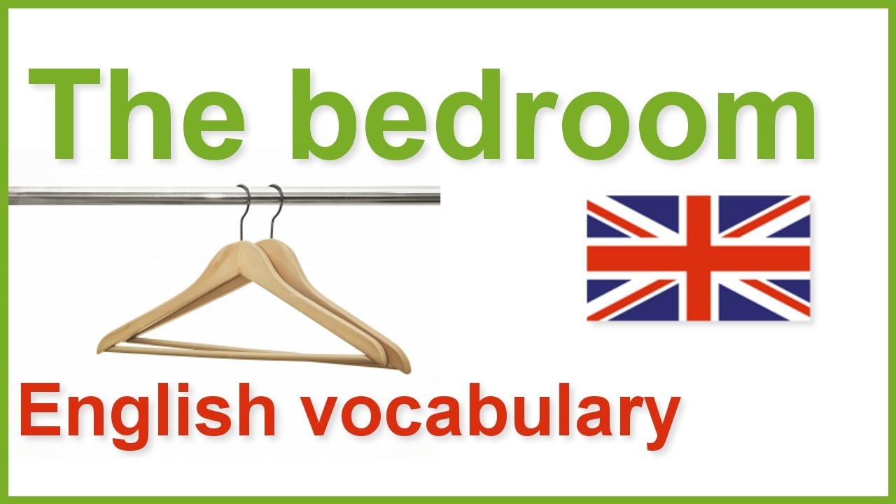 English words in the bedroom | English vocabulary