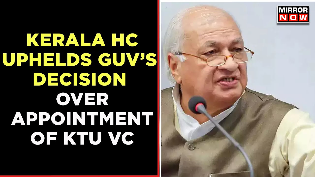 Kerala Governor Vs Government | High Court Upholds Guv's Decision ON VC's Appointment | English News