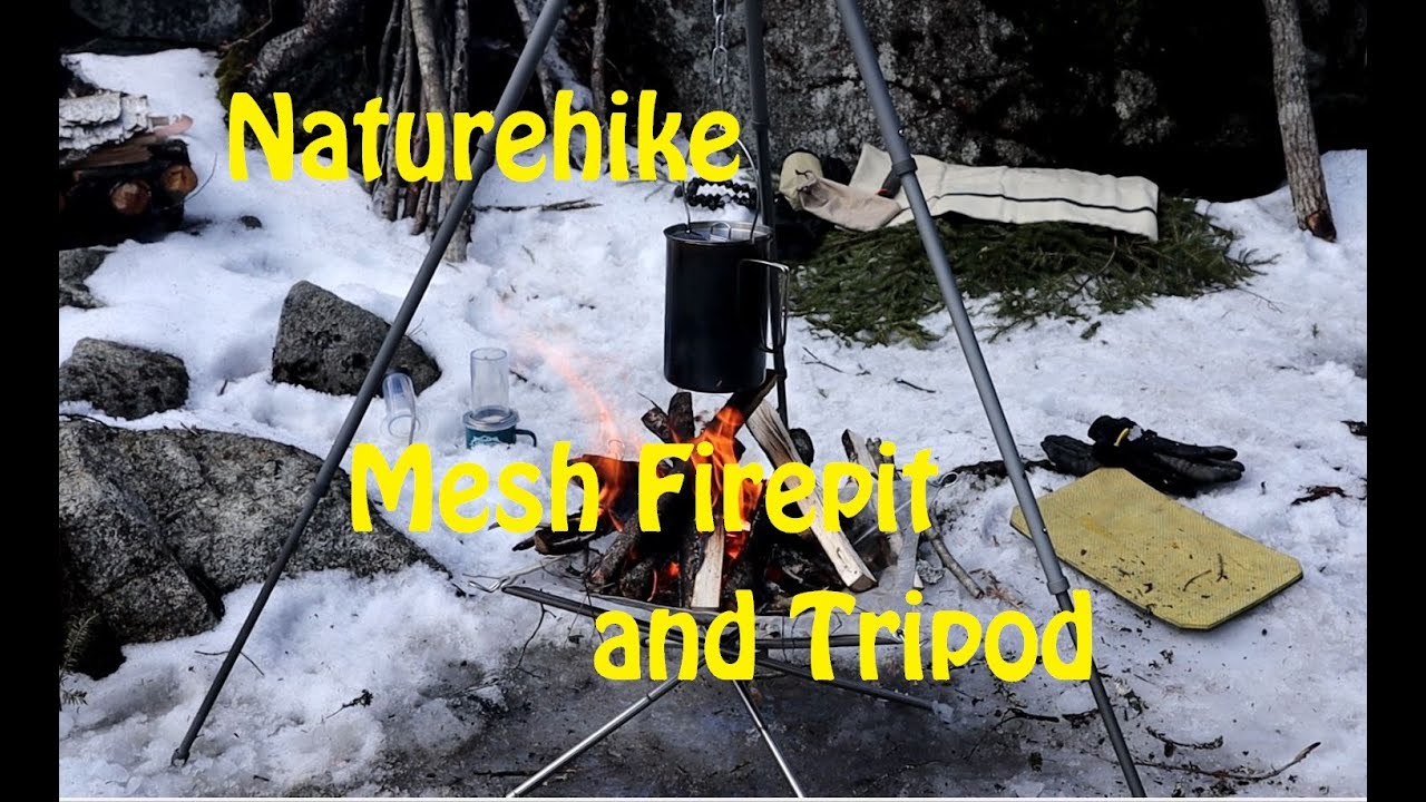 Сетчатый костер Naturehike и штатив — почему эти два товара стоит купить вместе