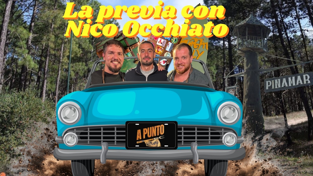 ASÍ FUE LA PREVIA DE A PUNTO CON: NICO OCCHIATO