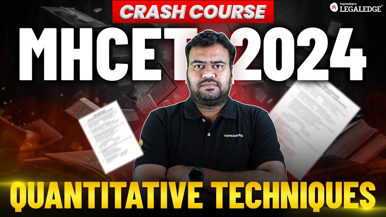 Most Important Questions of Quantitative Techniques - Ratio & Proportion | MHCET Law & CUET Law 2024