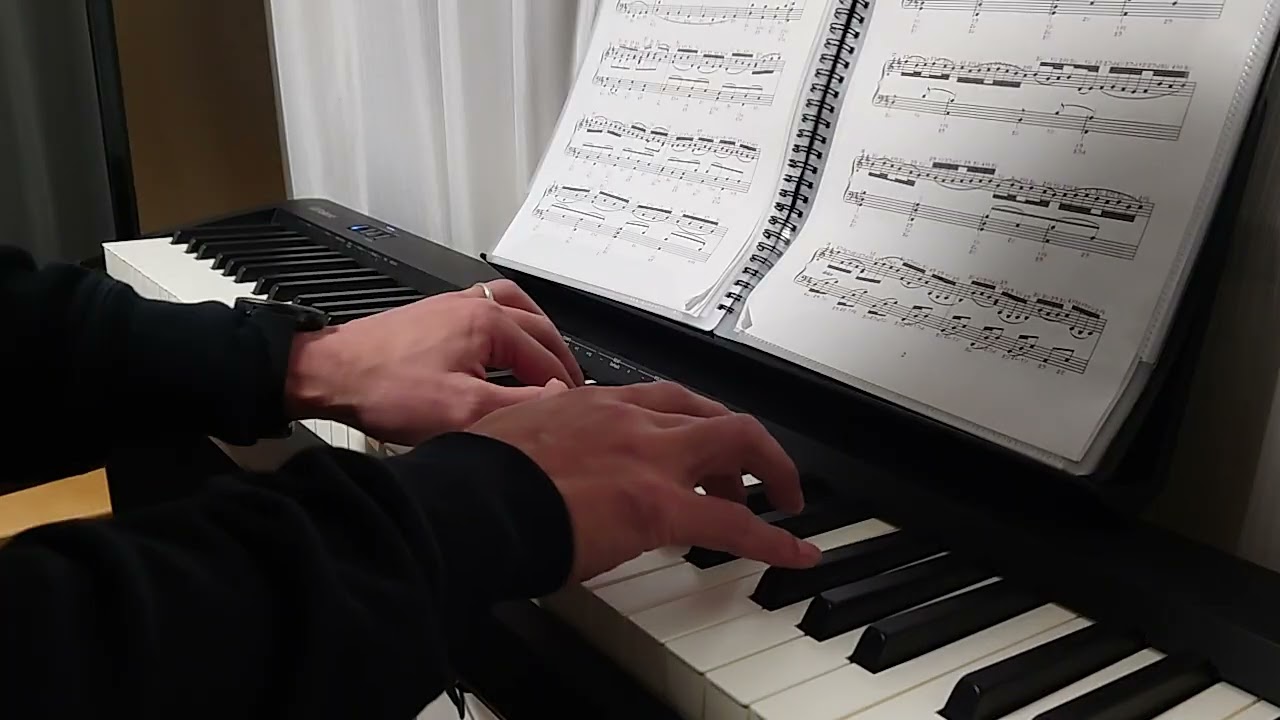 【ピアノ練習】Canon and Gigue in D major 27日目 #サポオト