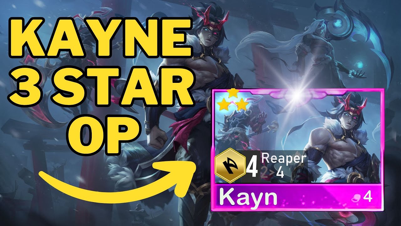 TFT SET 11 | 4 Reaper and 5 Heavenly | 4 Cost Champ 3 Star Kayn Carry 😍👌