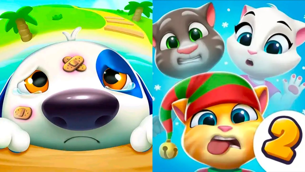 My Talking Hank: Island VS My Talking Tom Friends 2 Christmas 2025