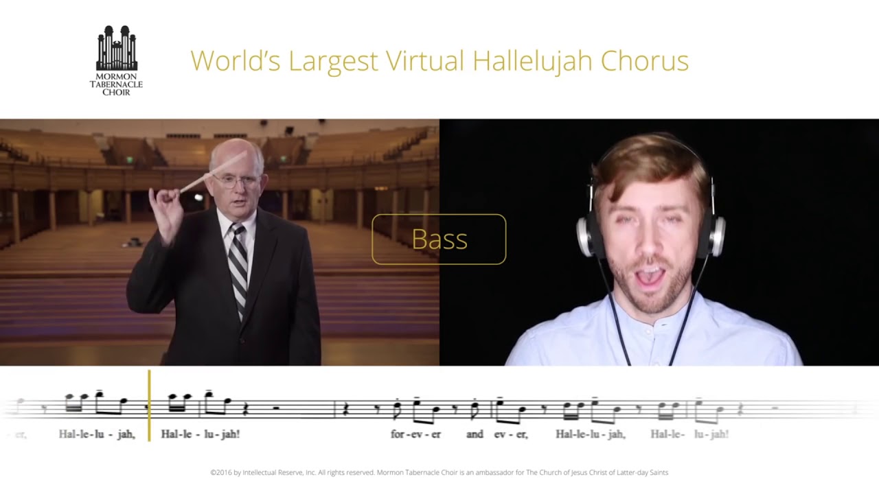 Hallelujah Chorus - Learn to sing Bass part - DG