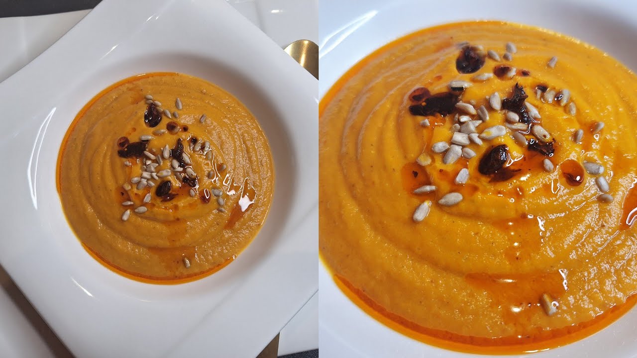 فيلوتي(شوربة) الخضار المشوية قوام ومذاق روعة👌