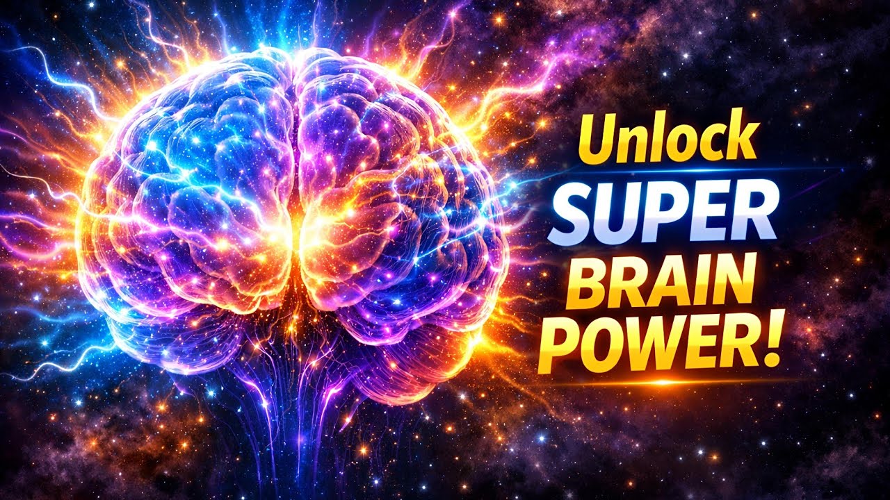 WARNING! Extremely Powerful Theta Waves Activate Your Super Brain |Glowing Energy Healing Meditation