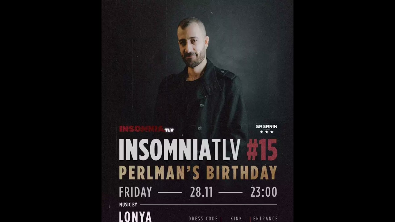 Lonya - 28-Nov-2025 Live at Gagarin Club, InsomniaTLV 15, Tel Aviv, Israel