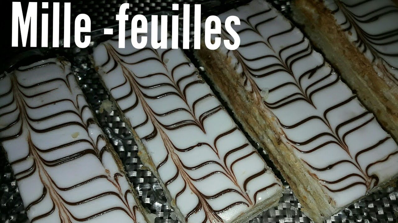 Millefeuilles trés facile
الميلفاي السهل