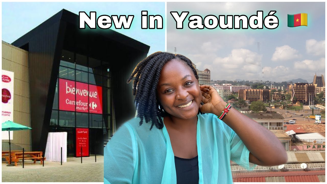 Yaoundé is developing ,New Mall | My Cameroonian Mom sent me food from the village