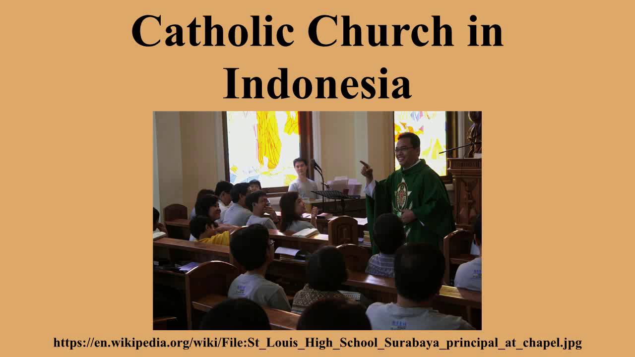 Catholic Church in Indonesia