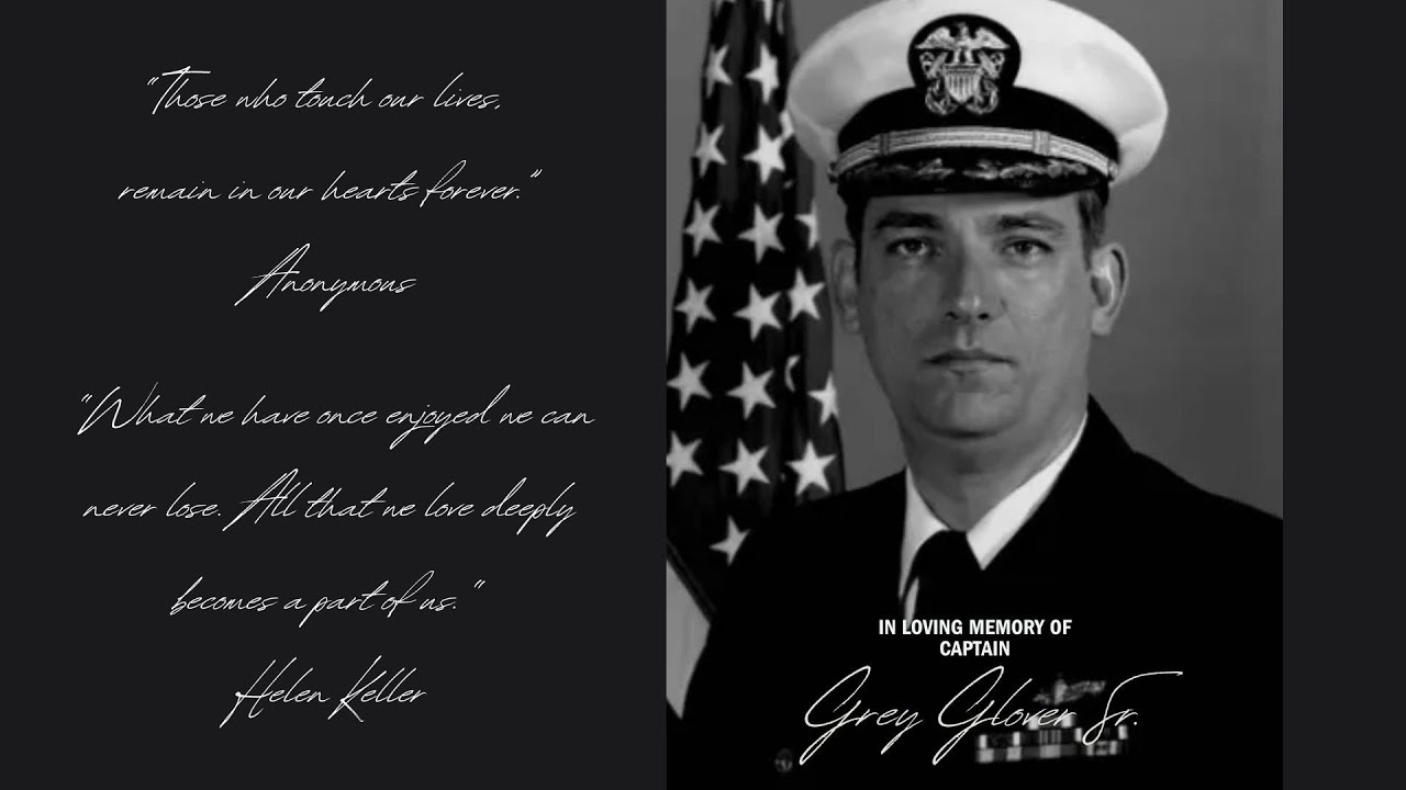 Captain, Grey Allen Glover Sr. | Inurnment Service