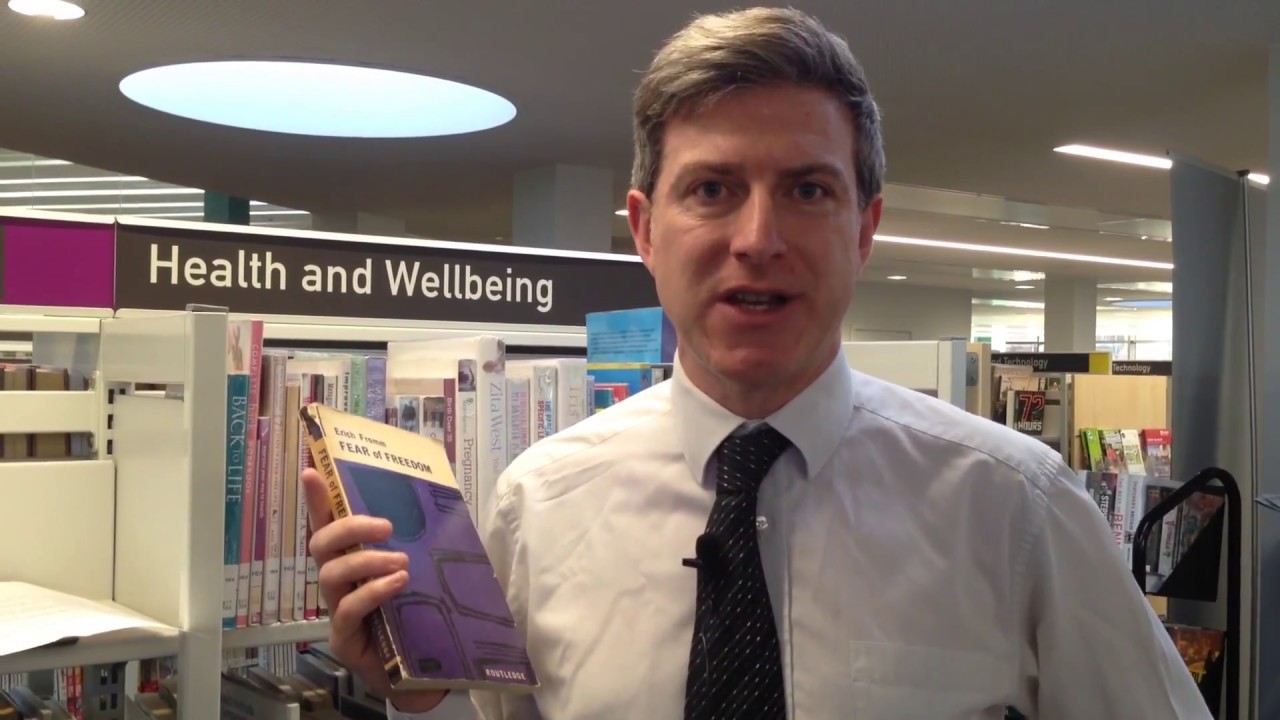 Staff recommends: 'Fear of Freedom by Erich Fromm