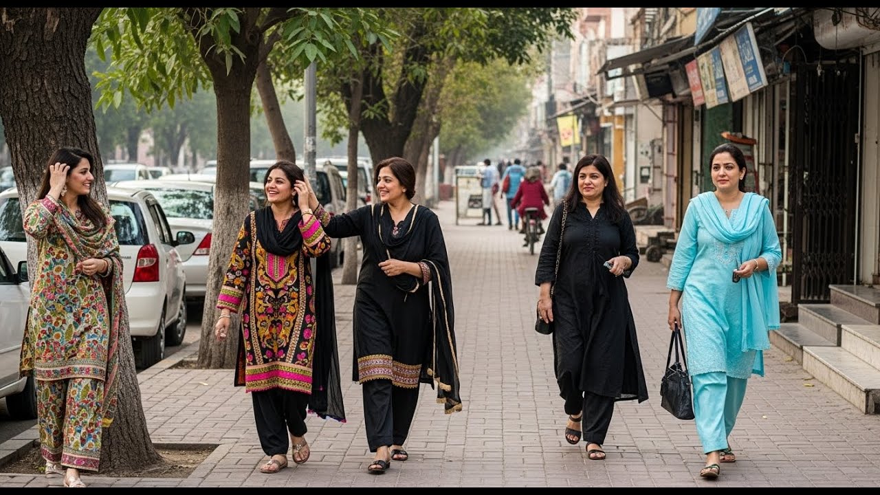🚶 Lahore Walk | 7UP Stop, Sabzi Mandi & Railway Crossing | 4KHDRSTREET (Tour #28)