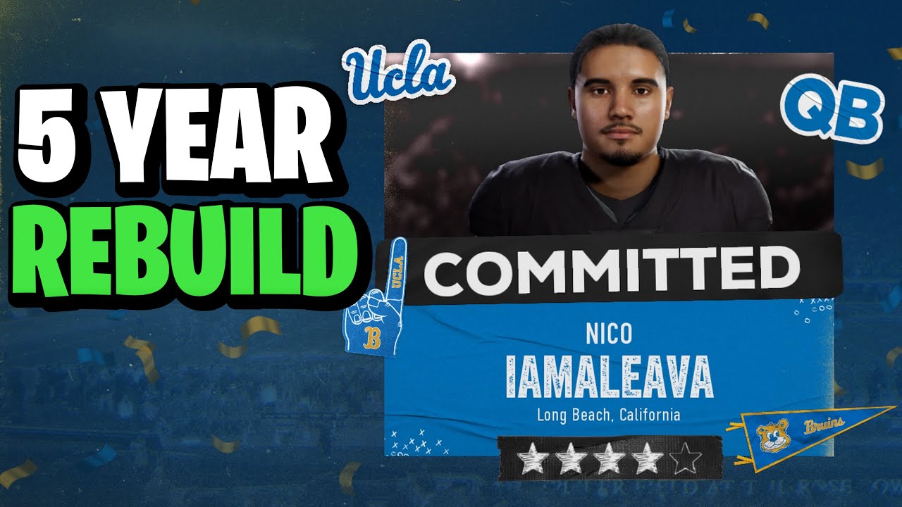 5 Year UCLA Rebuild with Nico Iamaleava...