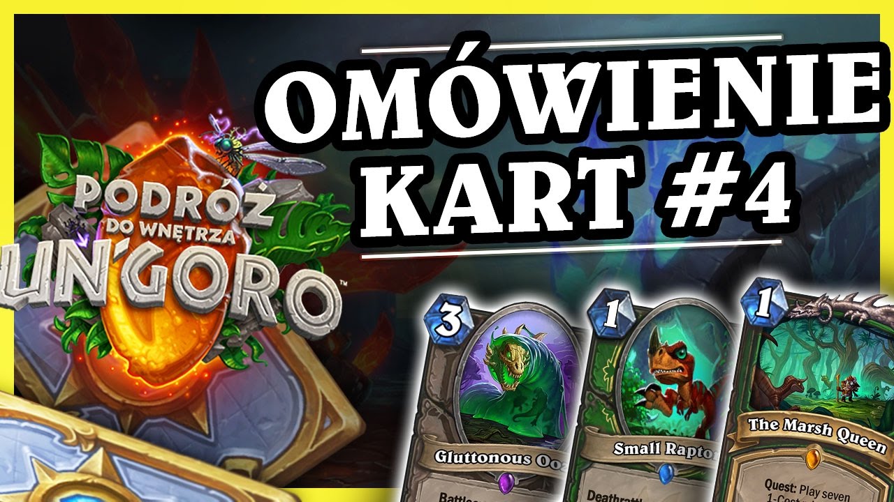 QUEST I KARTY HUNTERA & NOWY OOZE - Omówienie kart Un'Goro