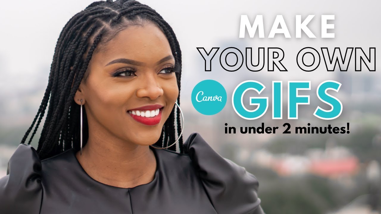 Create GIFs using Canva in UNDER 2 MINUTES