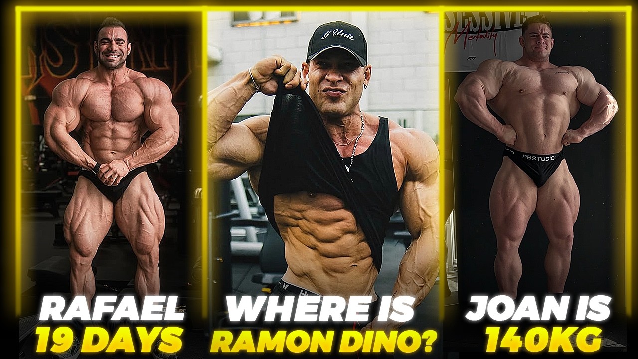 What's Hapenning with Ramon Dino?? + Rafael Brandao LOOKS CRAZY + Joan Pradells GOT MASSIVE