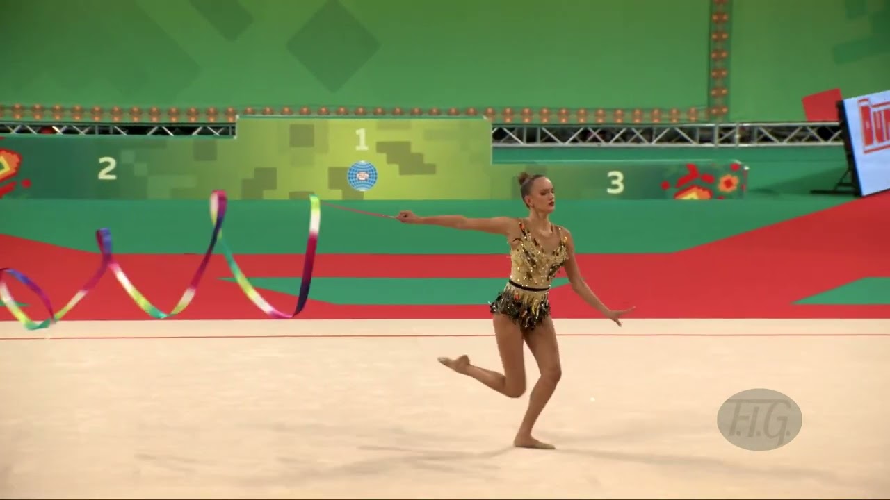 MILLET Maelle (FRA) - 2022 Rhythmic Worlds, Sofia (BUL) - Qualifications Ribbon